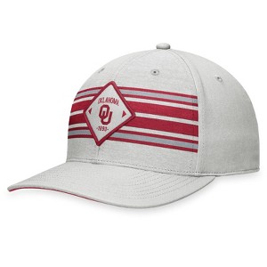 NCAA Oklahoma Sooners Structured Chambray Cotton Hat - Gray - 1 of 4