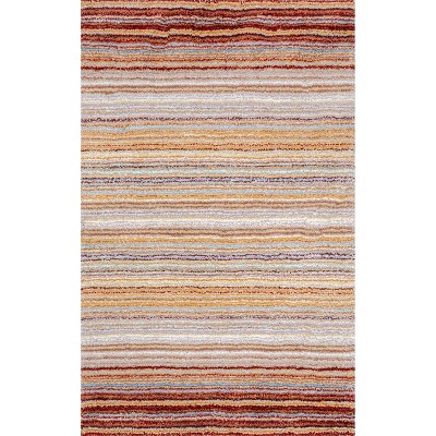 Nuloom Drey Striped Shag Indoor Area Rug