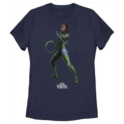Women's Black Panther: Wakanda Forever Nakia Rings T-Shirt