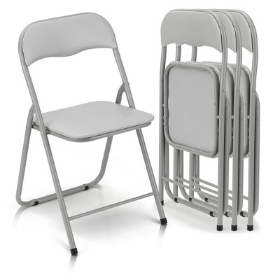 Folding Chairs 2/4 Pack with Cushion