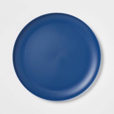 10" Plastic Dinner Plate Navy - Room Essentials™