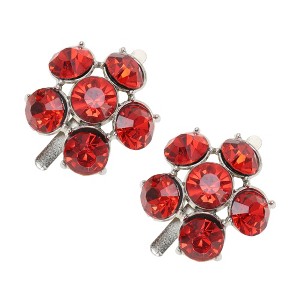Unique Bargains Floral Pin Back Shoe Accessories 2 Pcs - 1 of 4