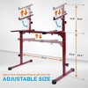 Pyle Heavy-Duty Keyboard Stand with 2nd Tier - PKST64, Adjustable Height & Width, 177 lbs Capacity - 2 of 4