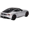2023 Nissan Z Performance Brilliant Silver Metallic with Black Top 1/18 Model Car by Top Speed - 4 of 4