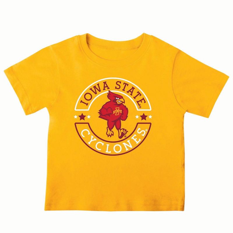 NCAA Iowa State Cyclones Toddler Boys&#39; 2pk T-Shirt, 3 of 4