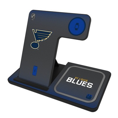 Keyscaper NHL Western Conference Teams Linen 15-Watt 3 in 1 Charging Station