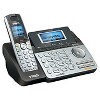 VTech DS6151 DECT 6.0 2-Line Expandable Cordless Phone with Answering System and Caller ID, Silver/Black - image 2 of 2