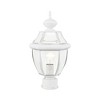 Livex Lighting Monterey 1 - Light Post Light in  White - 3 of 4