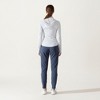 Anna-Kaci Active Women's Full Zip Long Sleeve Active Jacket with Fitted Silhouette and High Neck - 3 of 4