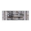 SussexHome Indoor Non Skid Cotton Washable Kitchen Runner Rug - 20" x 59" - 2 of 4