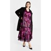 Women's Plus Size Suzanne Maxi Dress - lavish lily | CITY CHIC - 3 of 4