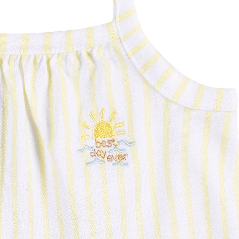 Gerber Baby Girls' Top and Diaper Cover Set - 2-Piece, 5 of 7