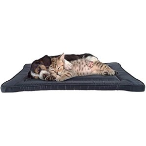 PETMAKER Dog Bed - Egg Crate Style Bamboo Charcoal Infused Foam Pet Bed with Plush Cover - 44x35-Inch Dog Bed for Large Dogs up to 100lbs (Brown) - 1 of 1