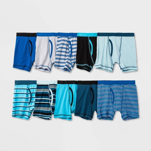 Striped boxer outlet shorts