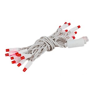 Novelty Lights 20 Light LED Christmas Craft Mini Light Set (White Wire, 8.5 Feet) - 1 of 4