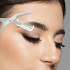Unique Bargains Portable Stainless Steel Eyebrow Trimmer Scissors with Comb 1 Pc - 3 of 4