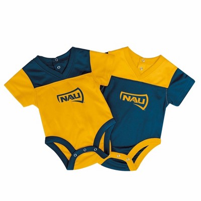 【US古着✨BABY L✨NORTH AMERICA TOUR✨2XL】 NCAA Northern Arizona Lumberjacks Newborn 2pk Jersey Bodysuit - 6