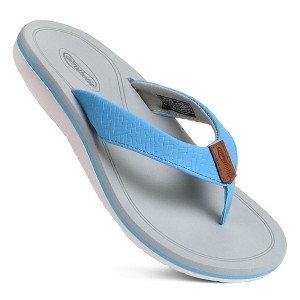 AEROTHOTIC Solace Arch Support Orthotic Lightweight Cushioning Flip Flops for Women - 1 of 4