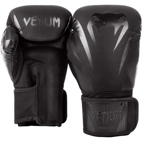 Venum Impact Hook and Loop Boxing Gloves - Khaki/Gold