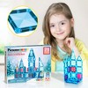 PICASSO-TILES 71 PC Travel Size Magnetic Tiles, Magnetic Building Blocks for Kids, Magnet for Kids 3+ - 2 of 4