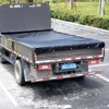 VEVOR Dump Truck Mesh Tarp,7 x 18 ft, PVC Coated Black Heavy Duty Cover with 5.5" 18oz Double Pocket,Brass Grommets,Double Needle Stitch Webbing,Black - 2 of 4
