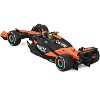 McLaren MCL38 #4 Lando Norris "OKX" Winner F1 "Miami GP" (2024) with Figure and Case "Race" 1/43 Diecast Model Car by Bburago - 4 of 4