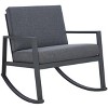 Cantor Rocking Chair Indoor/Outdoor - Safavieh - 3 of 4