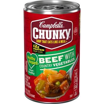 Campbell's Chunky Healthy Request Beef with Country Vegetables Soup - 18.8oz