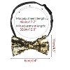 INSPIRE CHIC Men's Sequin Adjustable Pre-tied Bow Tie - 2 of 4