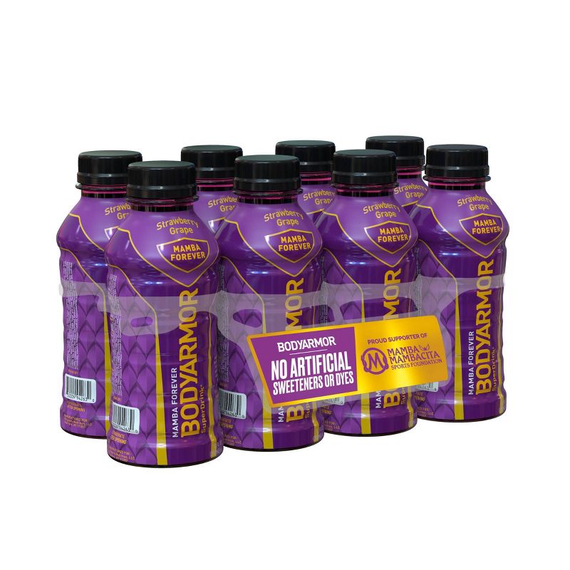 BODYARMOR Strawberry Grape Mamba Forever Sports Drink Multipack - 8pk/12 fl oz Bottles, 5 of 6