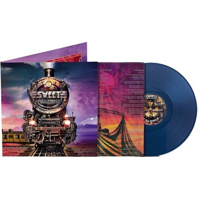 Sweet - Full Circle - Blue (Colored Vinyl Blue Gatefold LP Jacket
