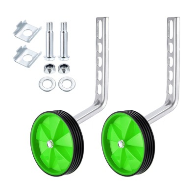 Unique Bargains 12 14 16 18 20 Inch Single Speed Bike Training Wheels for Kids 1 Pair
