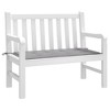 vidaXL Garden Bench Cushion Gray 47.2"x19.7"x1.2" Oxford Fabric - 3 of 4
