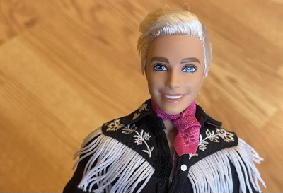 Barbie The Movie Collectible Ken Doll Wearing Black And White Western  Outfit (target Exclusive) : Target