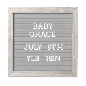 Pearhead 10"x 10" Letterboard Set - 1 of 4