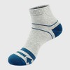 Anna-Kaci Men's 6pk Striped Ankle Socks - 2 of 4