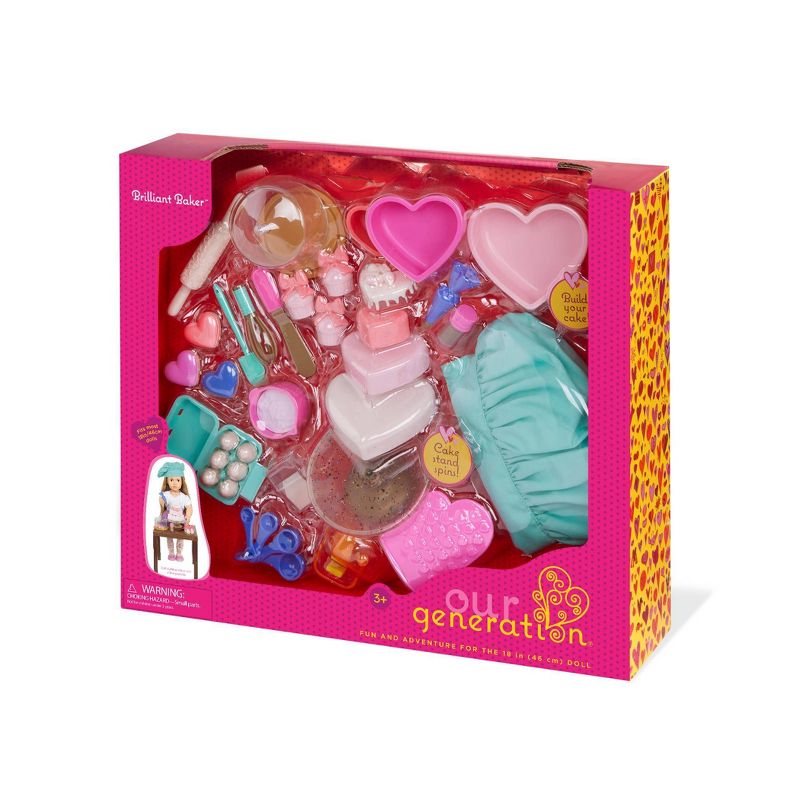 Our Generation Brilliant Baker Accessory Set for 18&#34; Dolls, 6 of 7