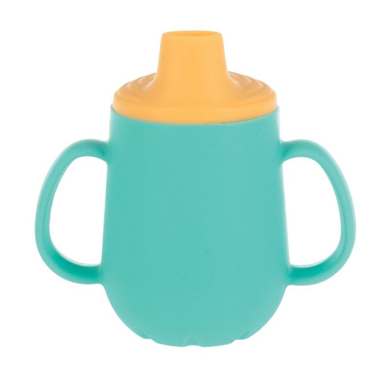 Nuby 4oz 2 Handle Silicone Cup with Straw and Spout - Neutral, 2 of 8