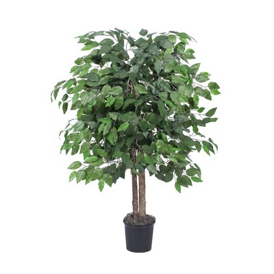 4" Artificial Ficus Bush - VickermanVickerman