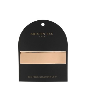Kristin Ess The Rose Gold Bar Clip for Hair - 1 of 4