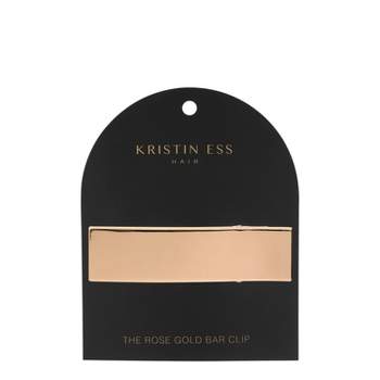 Kristin Ess The Rose Gold Bar Clip for Hair