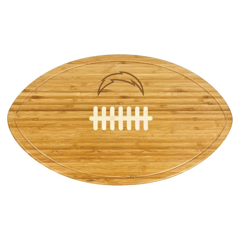 Picnic Time NFL Team Kickoff Bamboo Cutting Board Serving Tray, 2 of 5