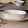 Noritake Trocadero Gold Oval Vegetable Serving Bowl - 4 of 4