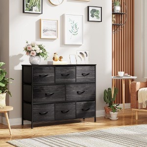 8 Drawer Dresser for Bedroom, Fabric Storage Unit, Large Drawer Chest for Entryway & Living Room - 1 of 4