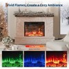 Garvee 23 Inch Recessed Fireplace, Wall Mounted, Ultra Thin, 12 Flame Colors,Quiet Operation, for Living Room, Bedroom, Home Decor - 3 of 4