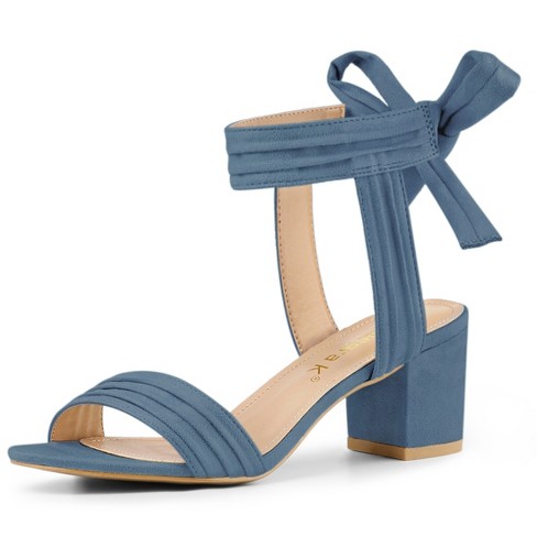 Light blue best sale heels target