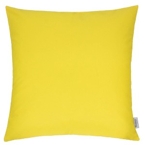 TopComfy Support Pillow Amazon Rainforest Water Resistant Mold Mildew Fade and Stain Resistant for Patio, Yellow, 17"*17"*10" - 1 of 4