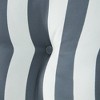 Kensington Garden 21"x21" Outdoor Seat and Back Chair Cushion - 4 of 4