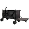 BEAFUP Foldable Wagon,with Extended Tailgate, 480LBS Capacity, All-Terrain Wheels & 30% Expandable Surface for Beach Trips,Shopping,Camping - 4 of 4