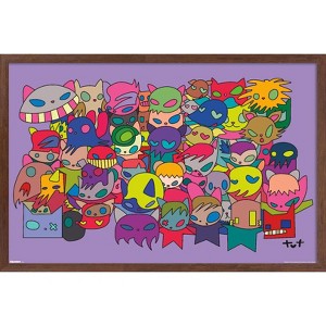 Trends International Tot Cat - In the City Framed Wall Poster Prints - 1 of 4